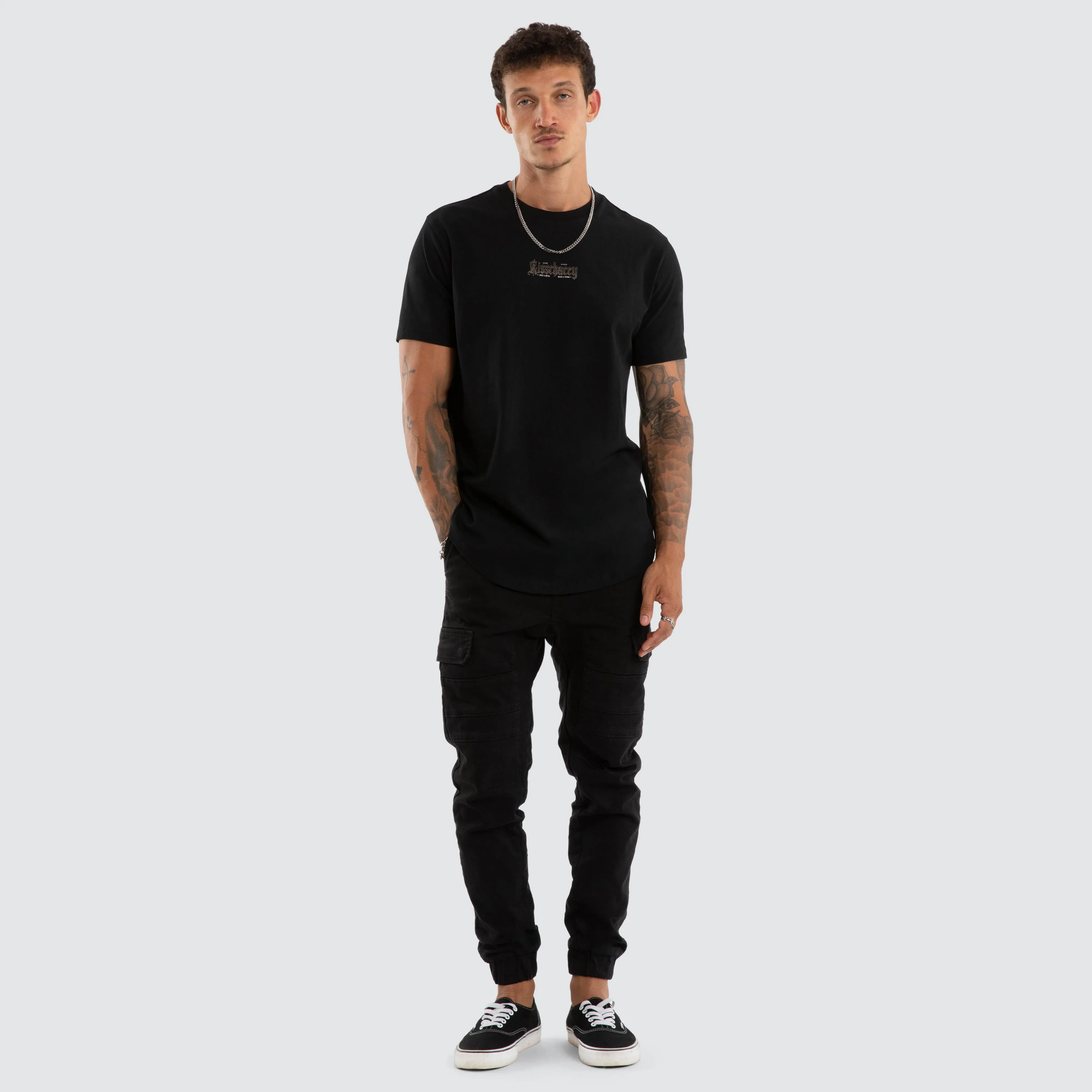 Recoil Dual Curved Tee Jet Black sold by Neverland product image thumbnail 2