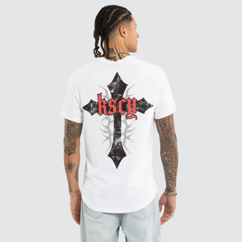 Liturgy Dual Curve Tee Optical White made by Neverland
