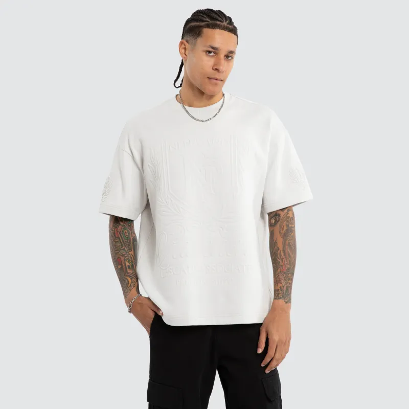 Drago Loopback Raptor Tee Glacier Grey made by Nena and Pasadena