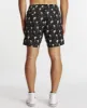 Breaker Beach Shorts Black/White Print sold by Neverland
