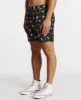 Breaker Beach Shorts Black/White Print sold by Neverland