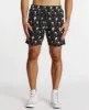 Breaker Beach Shorts Black/White Print sold by Neverland
