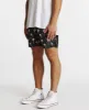 Breaker Beach Shorts Black/White Print sold by Neverland