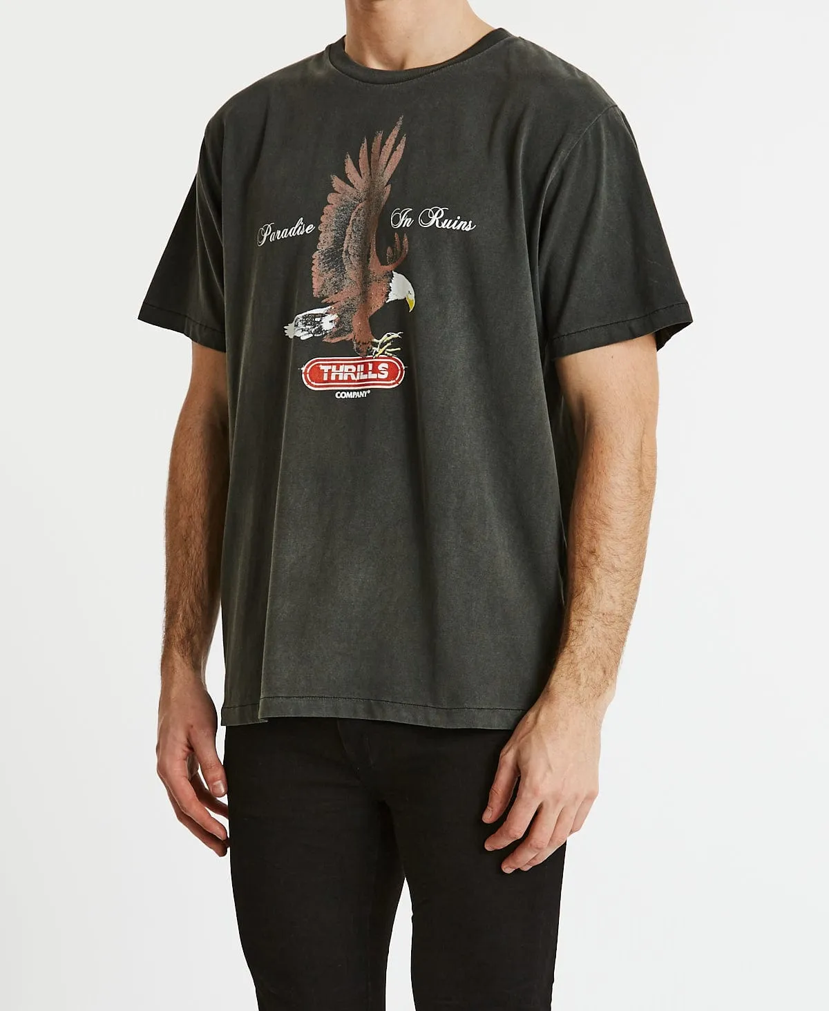 Eternal Flight Merch Fit T-Shirt Merch Black sold by Neverland product image thumbnail 3