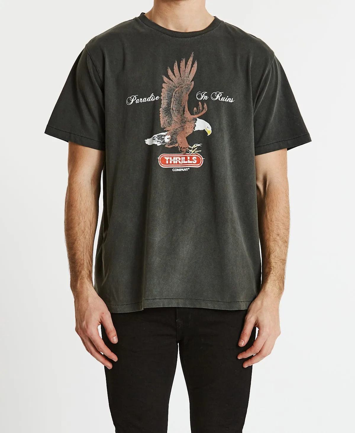 Eternal Flight Merch Fit T-Shirt Merch Black sold by Neverland