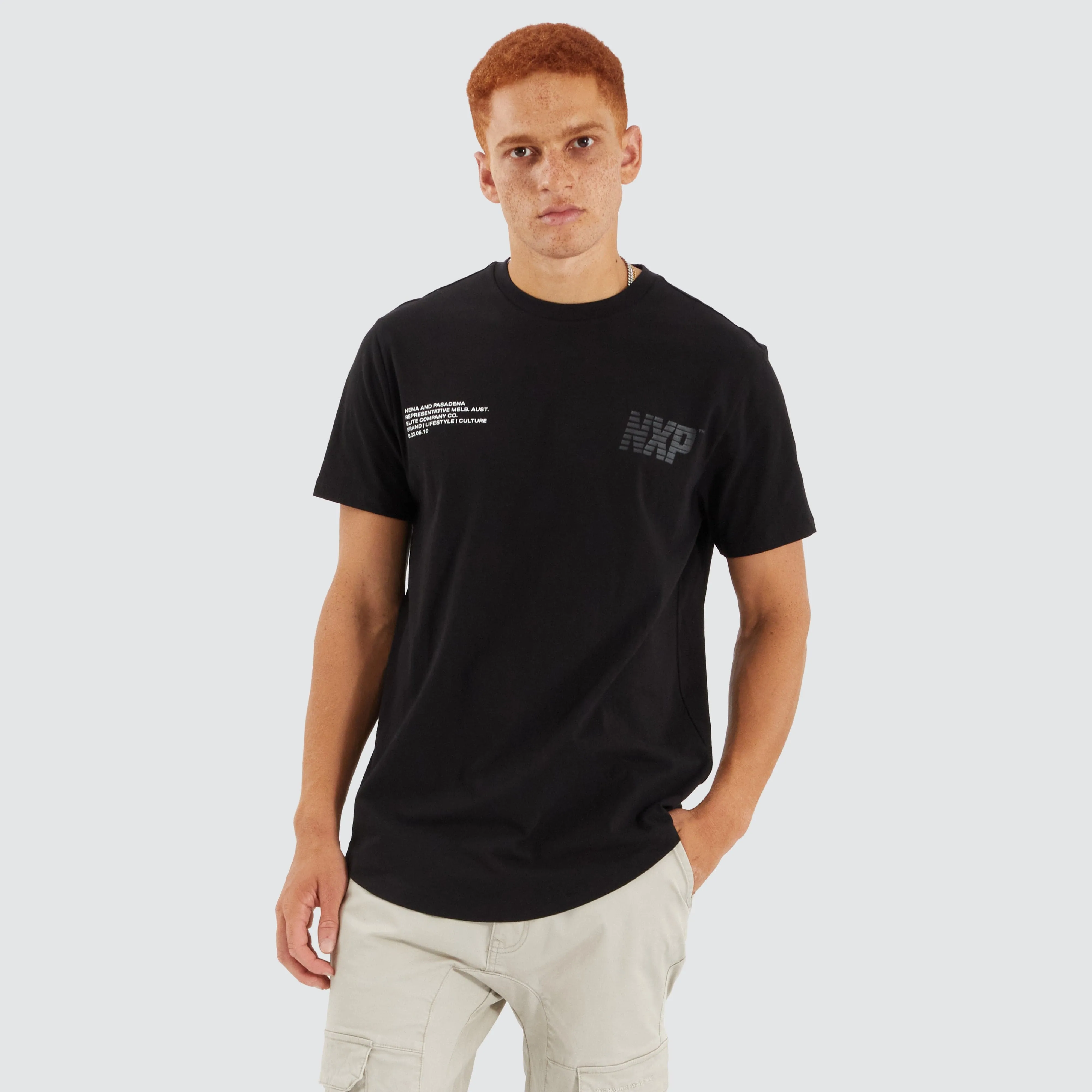 Basis Dual Curved Tee Jet Black sold by Neverland product image thumbnail 2