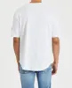 Monologo Badge Oversized T-Shirt White sold by Neverland