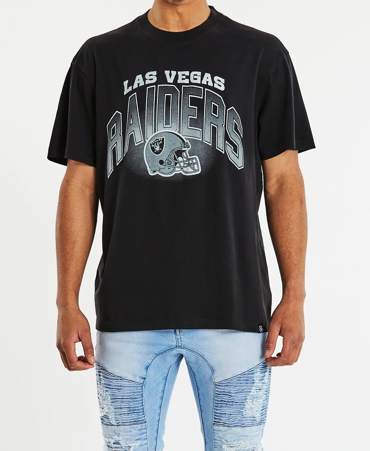 Vintage Sport Graphic T-Shirt Las Vegas Raiders Black sold by Neverland product image thumbnail 2