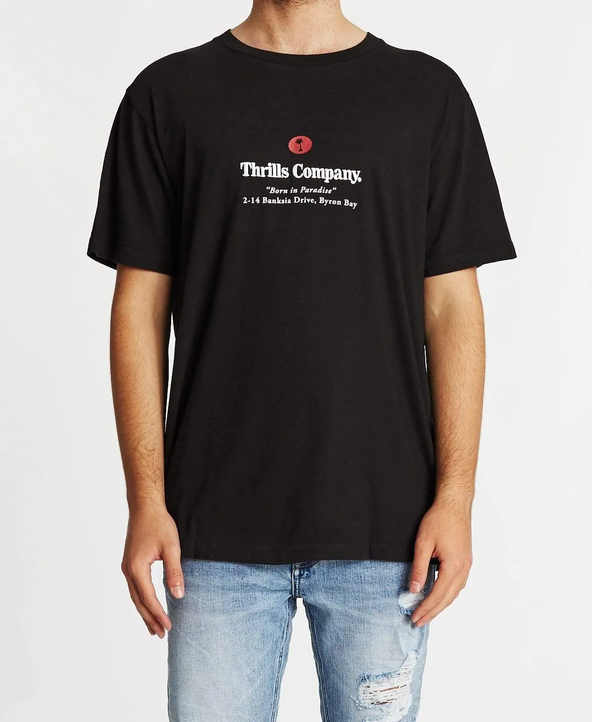 Born In Paradise Merch Fit T-Shirt Black sold by Neverland