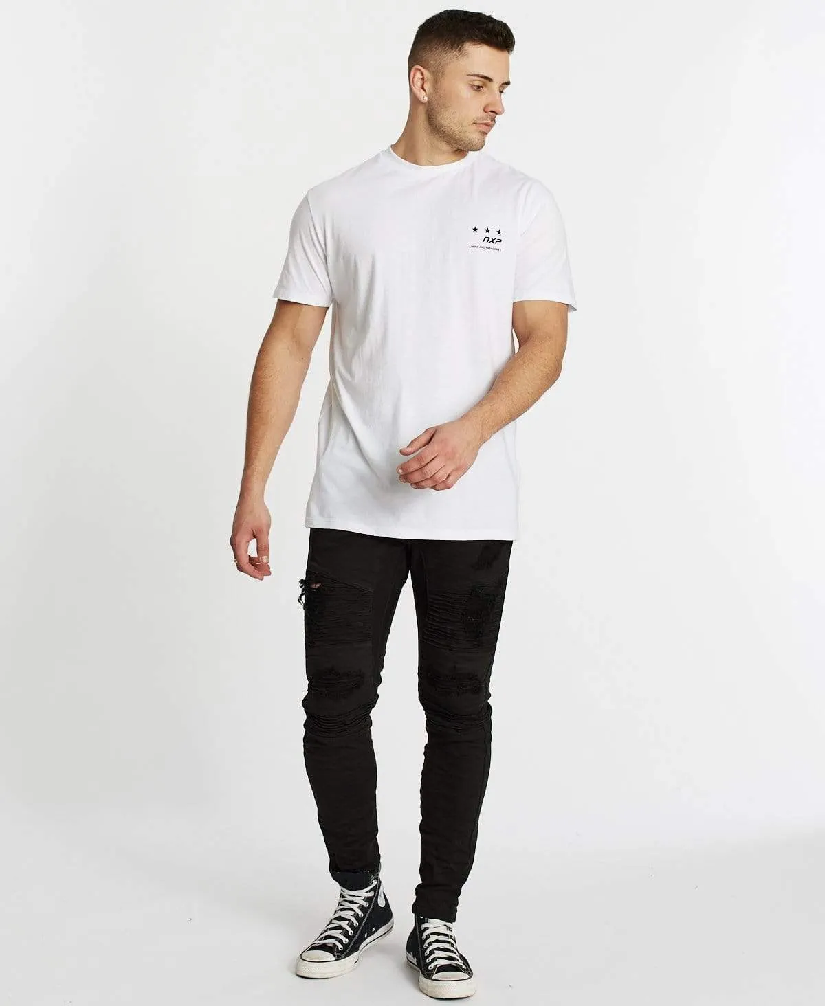 Final Hours Relaxed T-Shirt White sold by Neverland product image thumbnail 4