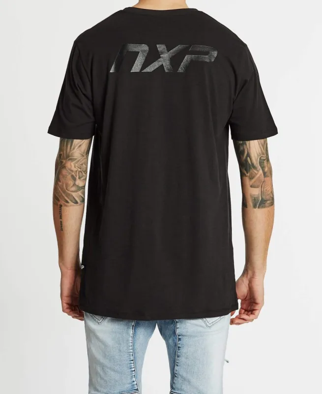 Take Over Hybrid Fit T-Shirt Jet Black sold by Neverland
