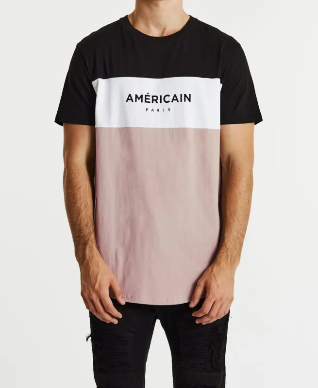 Decider Dual Curved T-Shirt Jet Black sold by Neverland