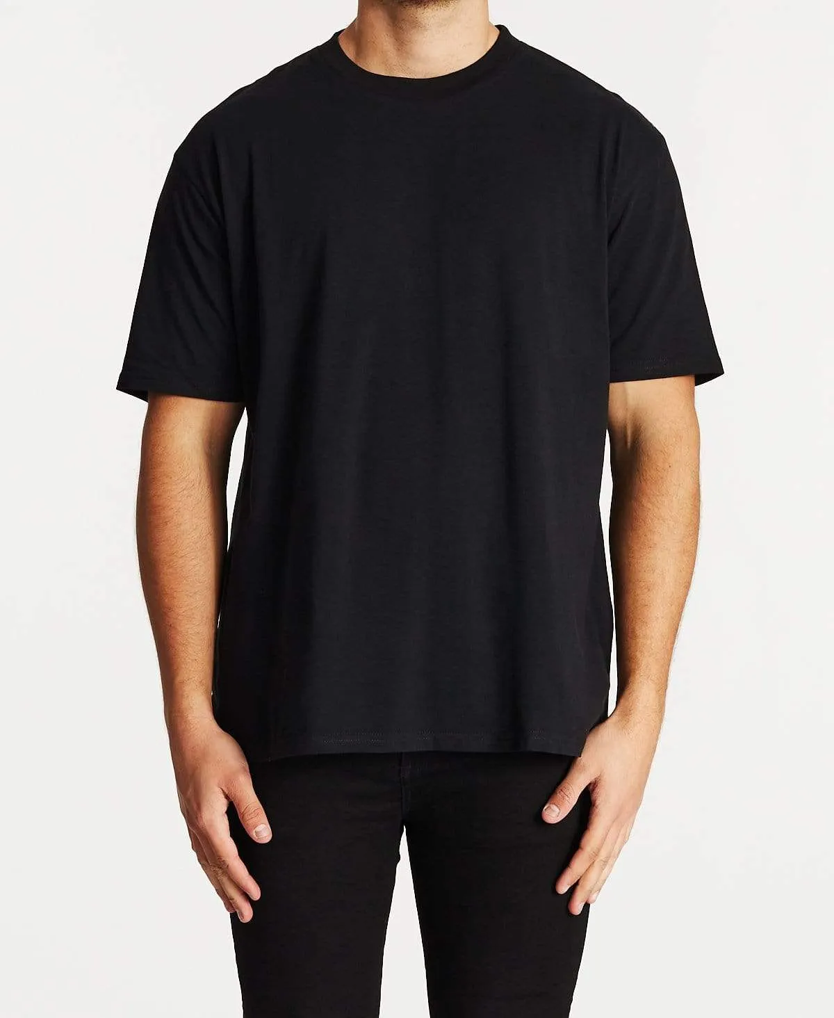 Freedom Box Fit T-Shirt Jet Black sold by Neverland