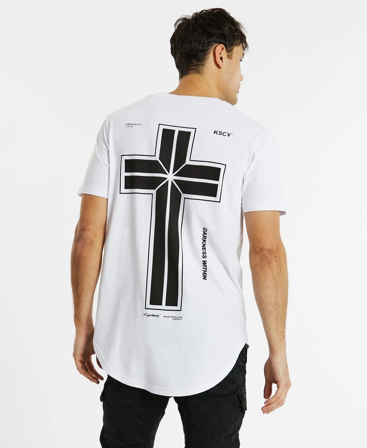 Reliance Dual Curved T-Shirt White sold by Neverland