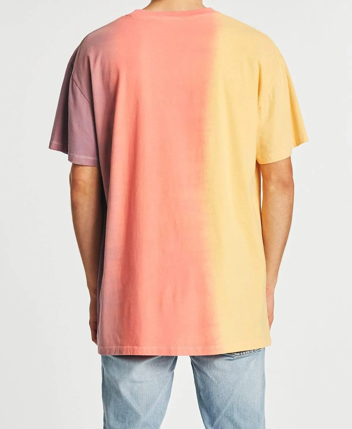 Sunset Relaxed T-Shirt Sunburst/Peach/Lilac sold by Neverland product image thumbnail 2