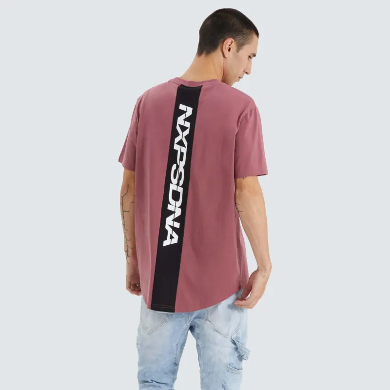 Drayton Dual Curved Tee Renaissance Red sold by Neverland