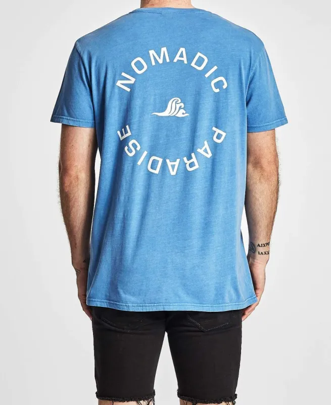 Maui Relaxed Fit T-Shirt Island Blue sold by Neverland