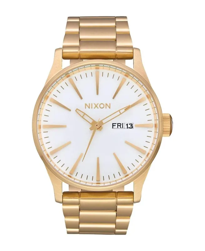 Sentry Stainless Steel Watch All Gold White sold by Neverland