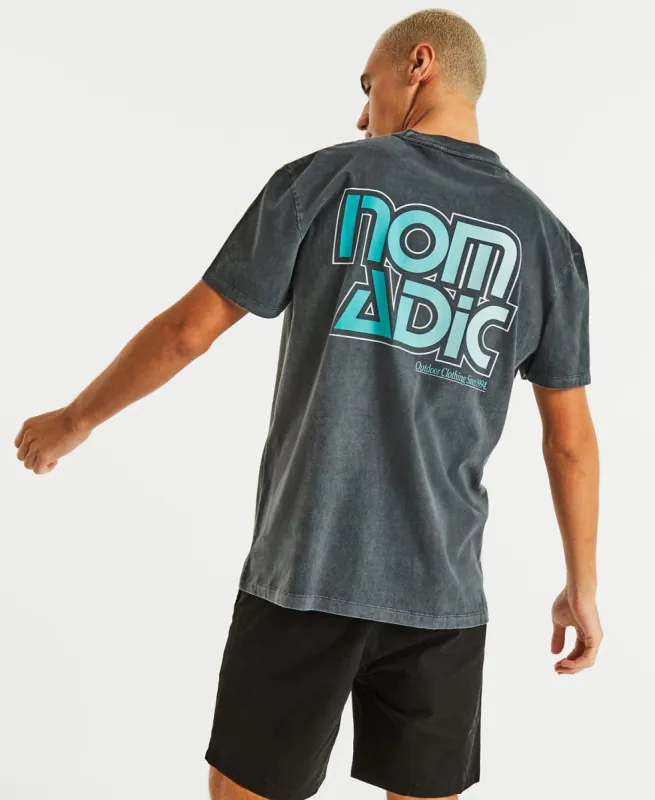 Atlas Relaxed T-Shirt Pigment Asphalt made by Neverland