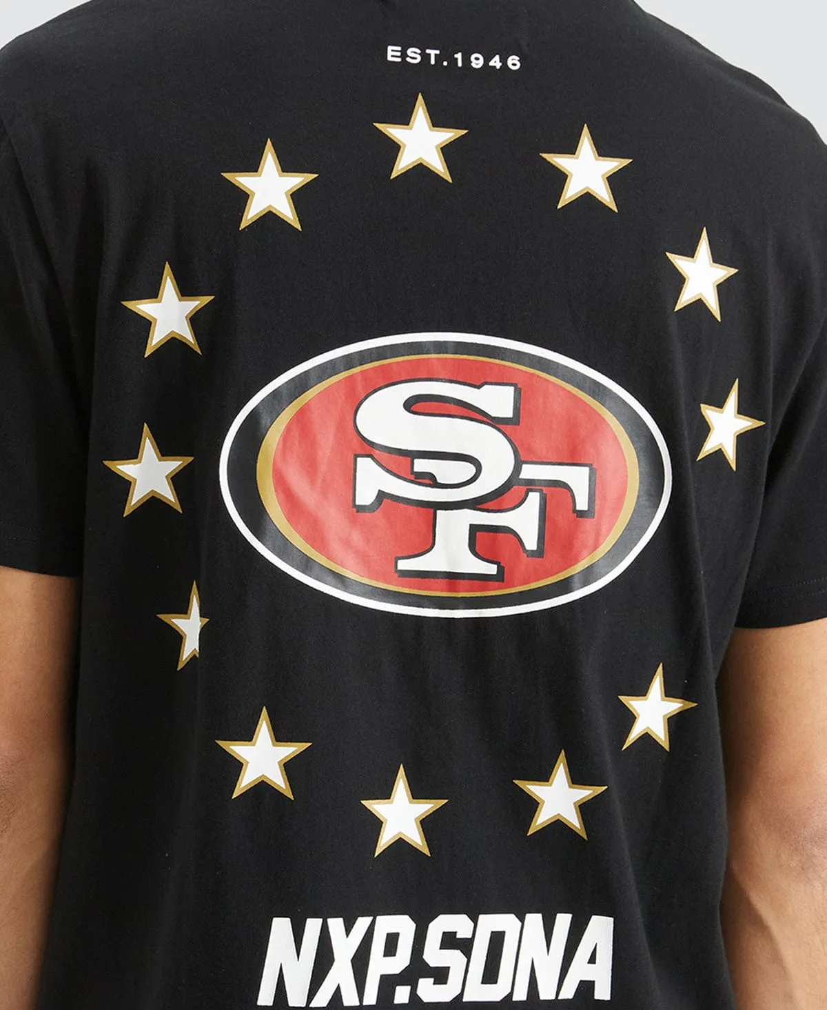 San Francisco Cape Back T-Shirt Jet Black sold by Neverland product image thumbnail 5