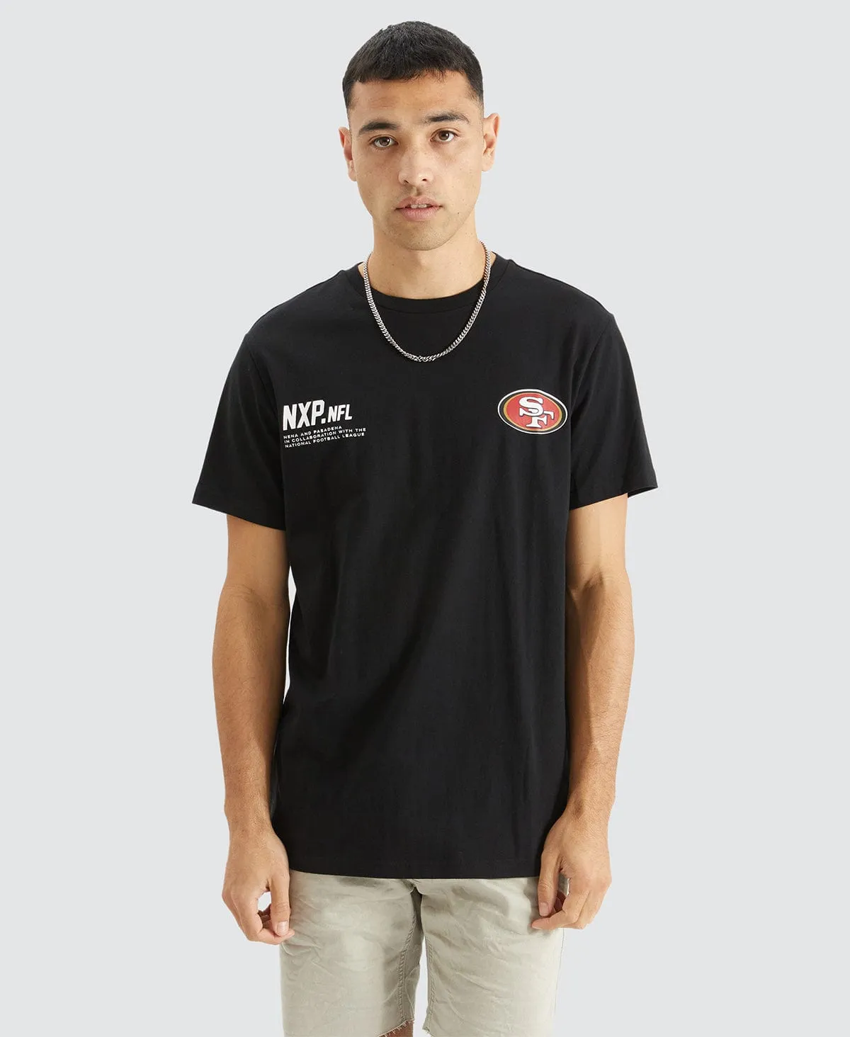 San Francisco Cape Back T-Shirt Jet Black sold by Neverland product image thumbnail 3