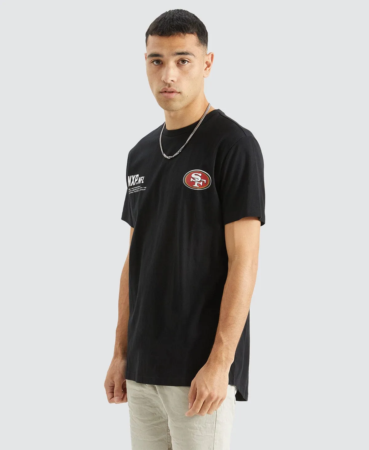 San Francisco Cape Back T-Shirt Jet Black sold by Neverland product image thumbnail 4