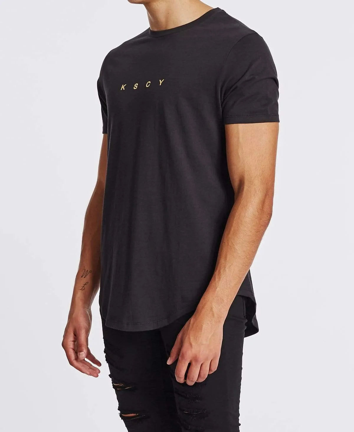 No Sleep Baseball T-Shirt Jet Black sold by Neverland product image thumbnail 3