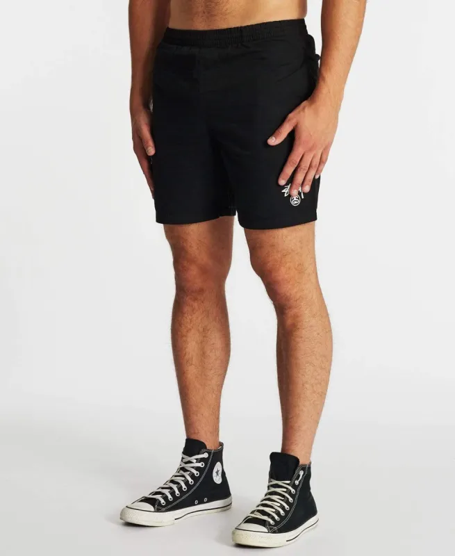 Basic Stock Beachshort Black sold by Neverland