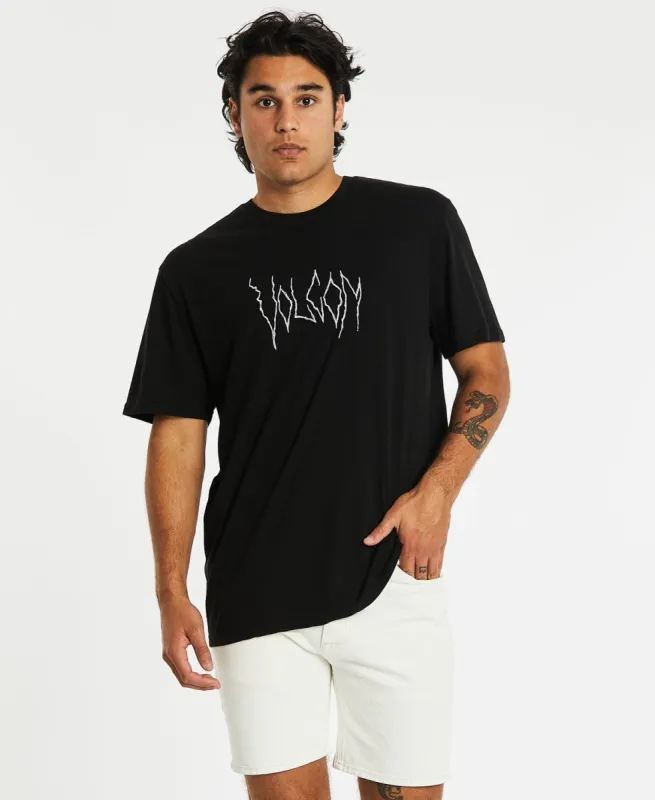 Stone Watch Short Sleeve T-Shirt Black sold by Neverland