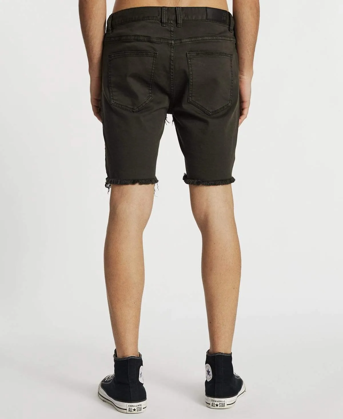 Blade Runner Raw Hem Short Washed Black sold by Neverland product image thumbnail 2