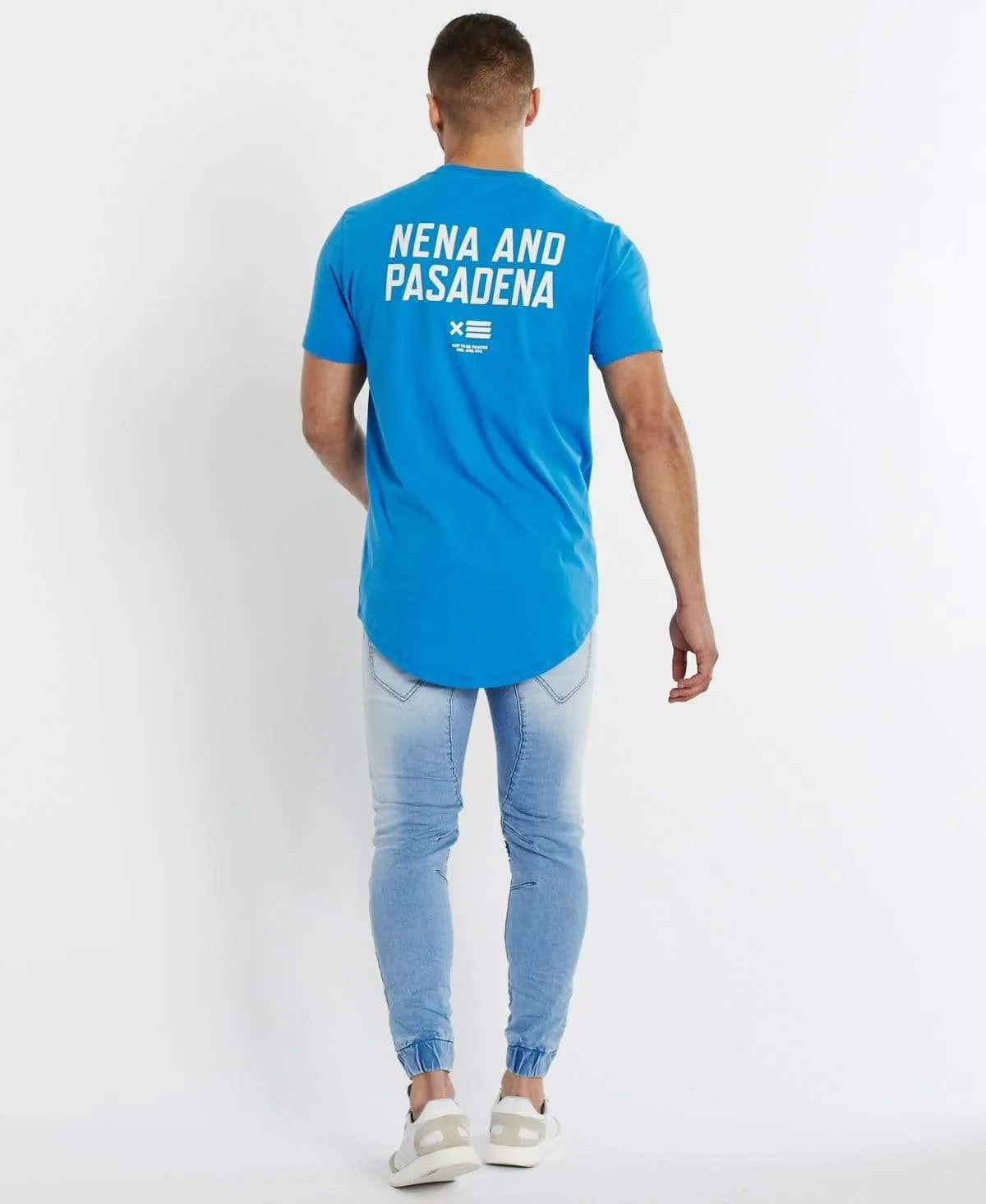 Not To Be Trusted Cape Back T-Shirt Royal Blue sold by Neverland product image thumbnail 5