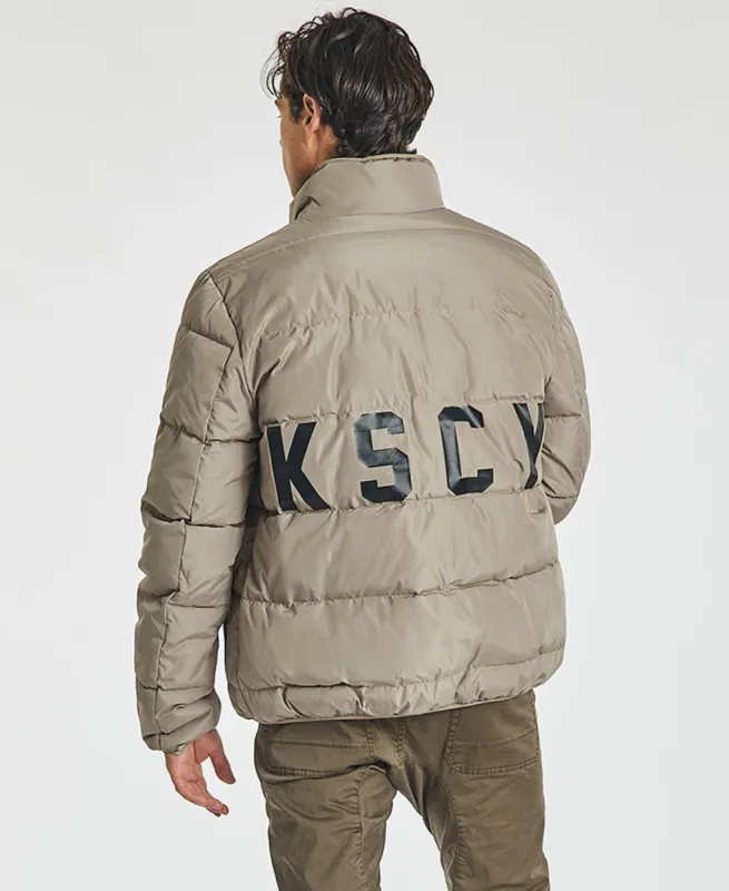 Overpark Puffer Jacket Dune Brown sold by Neverland