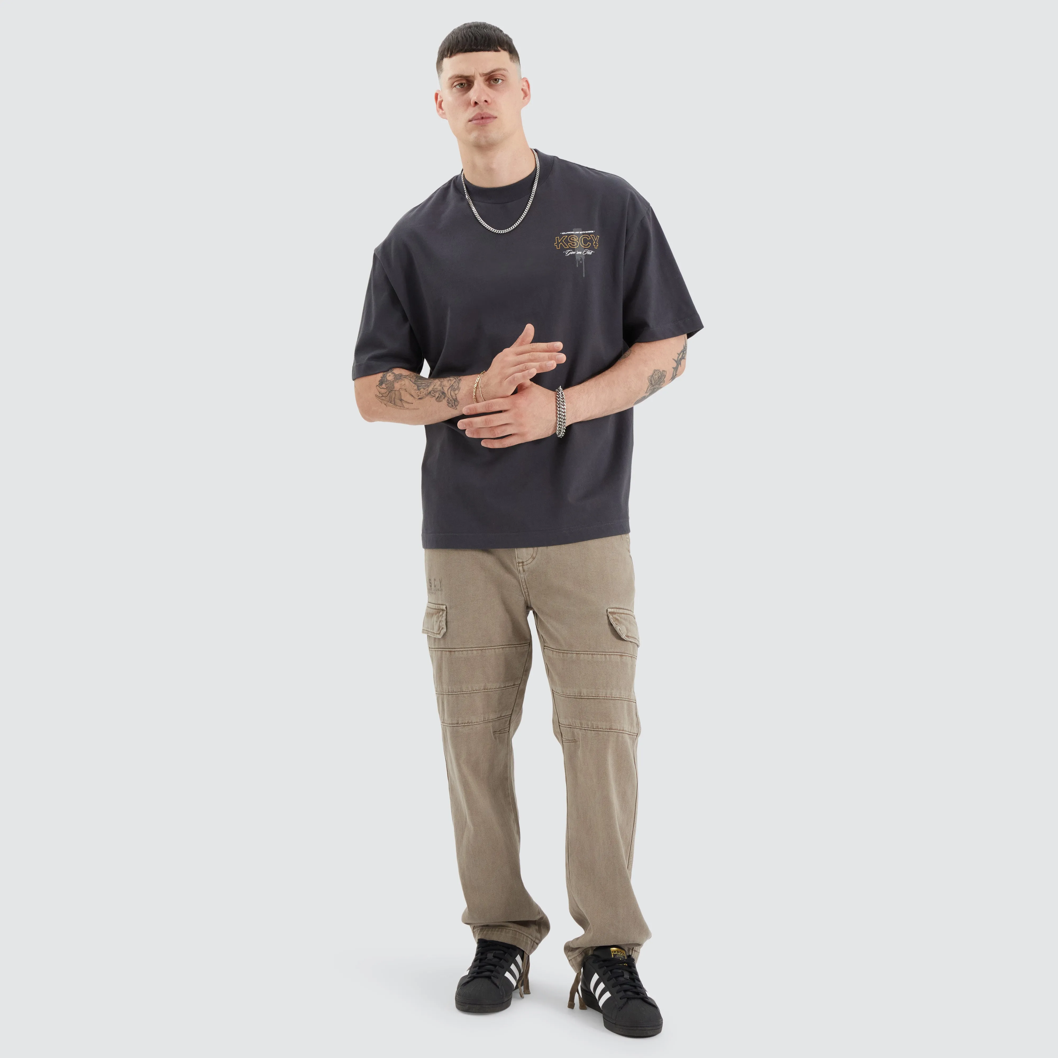 Aral Street Tee Pigment Anthracite sold by Neverland product image thumbnail 2