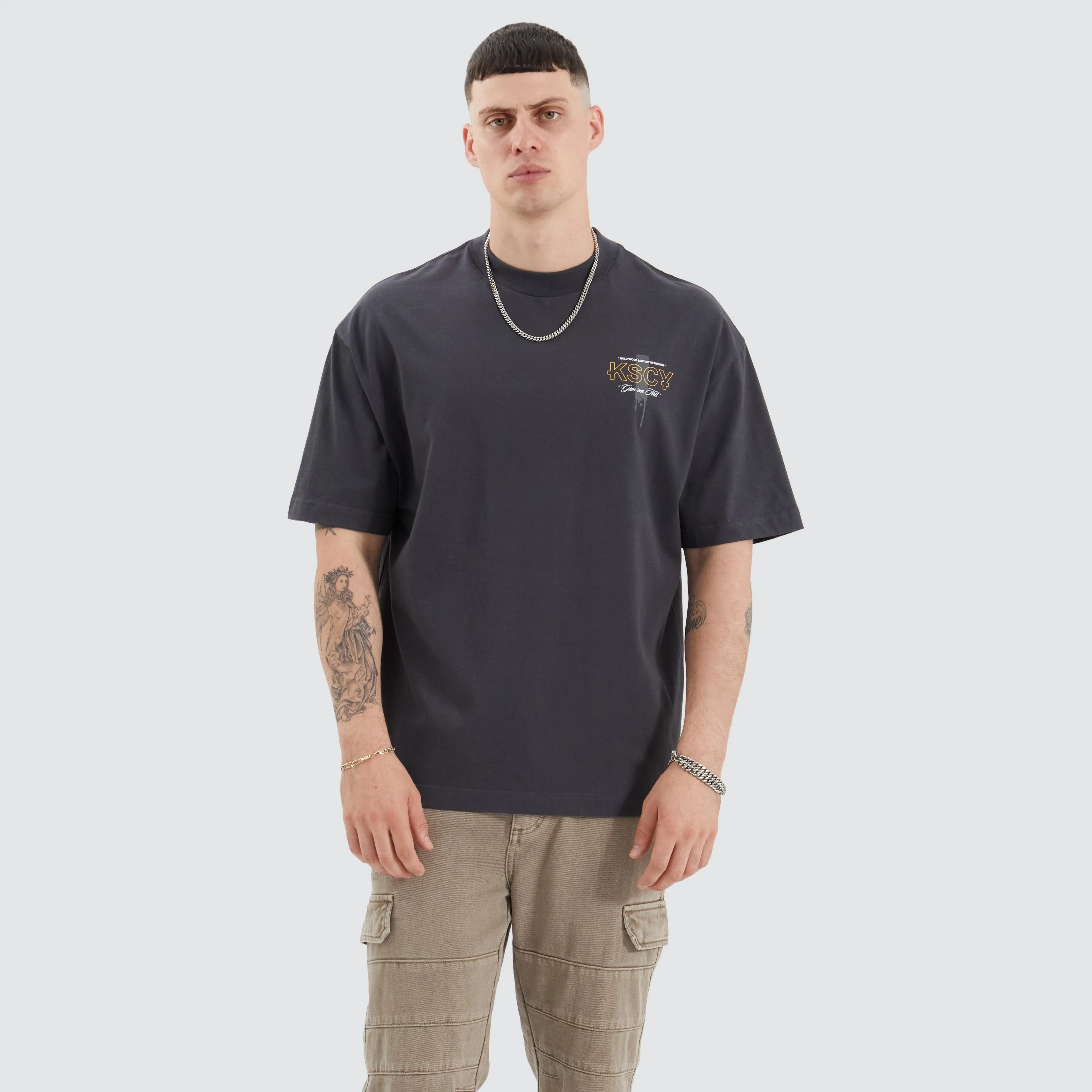 Aral Street Tee Pigment Anthracite sold by Neverland product image thumbnail 4