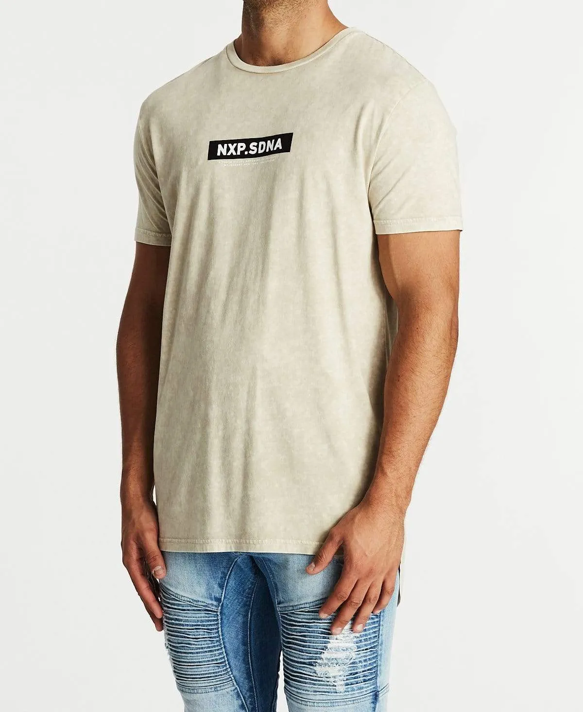 Bursts Cape Back T-Shirt Acid Sand sold by Neverland product image thumbnail 3