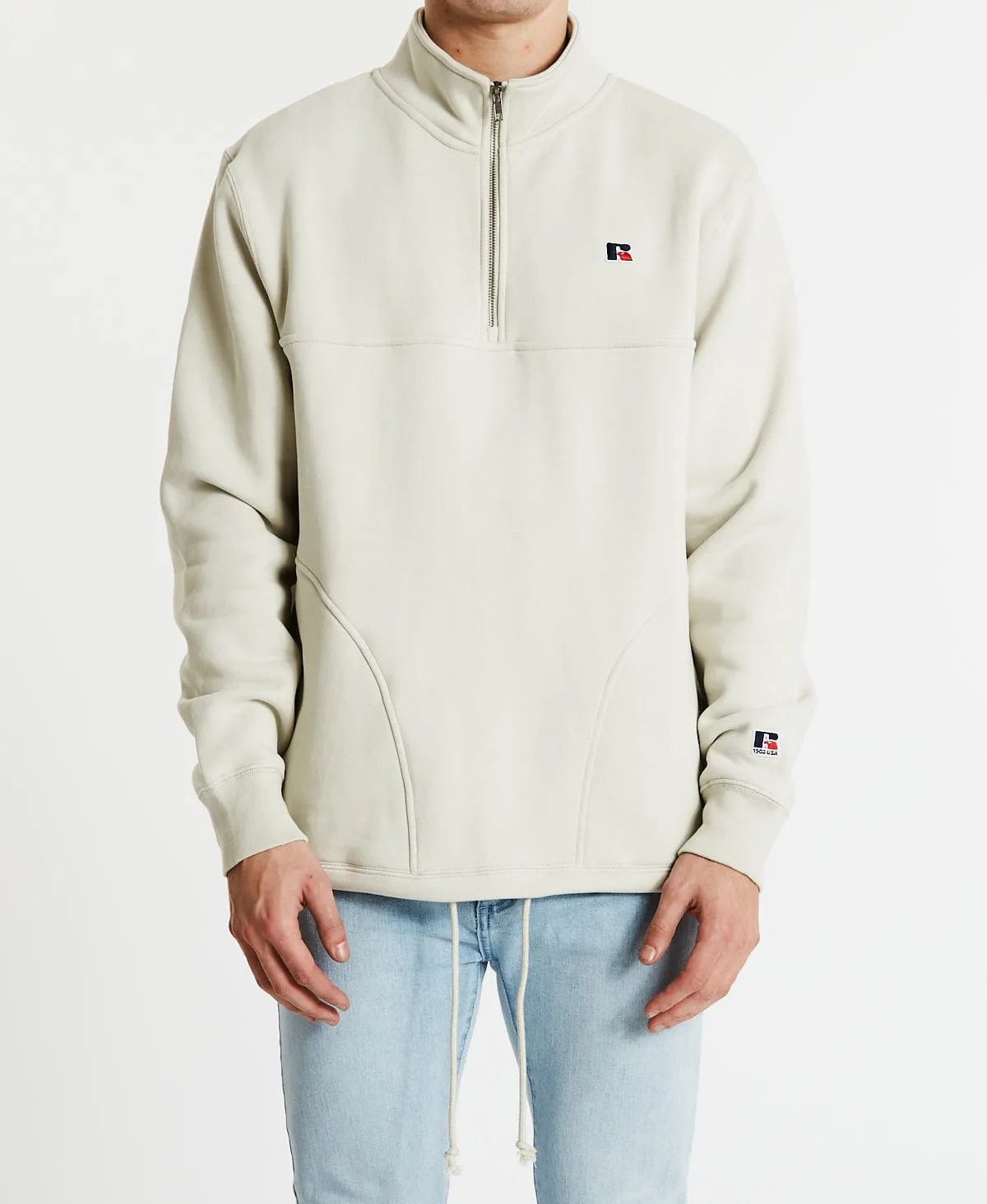 Redeemer 1/4 Zip Jumper Stone sold by Neverland