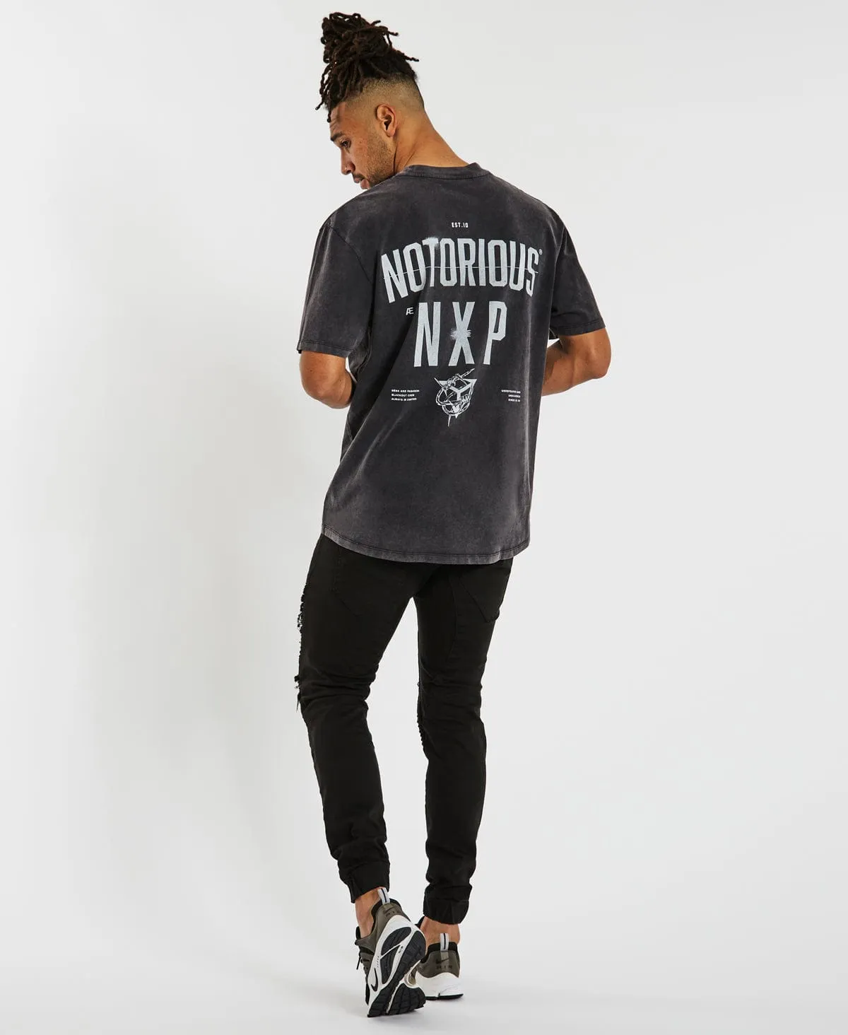Notorious Tee Mineral Black sold by Neverland product image thumbnail 4