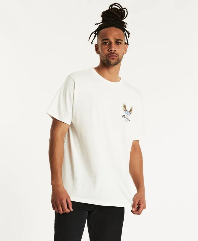 Wings Of Paradise Merch Fit T-Shirt Dirty White sold by Neverland