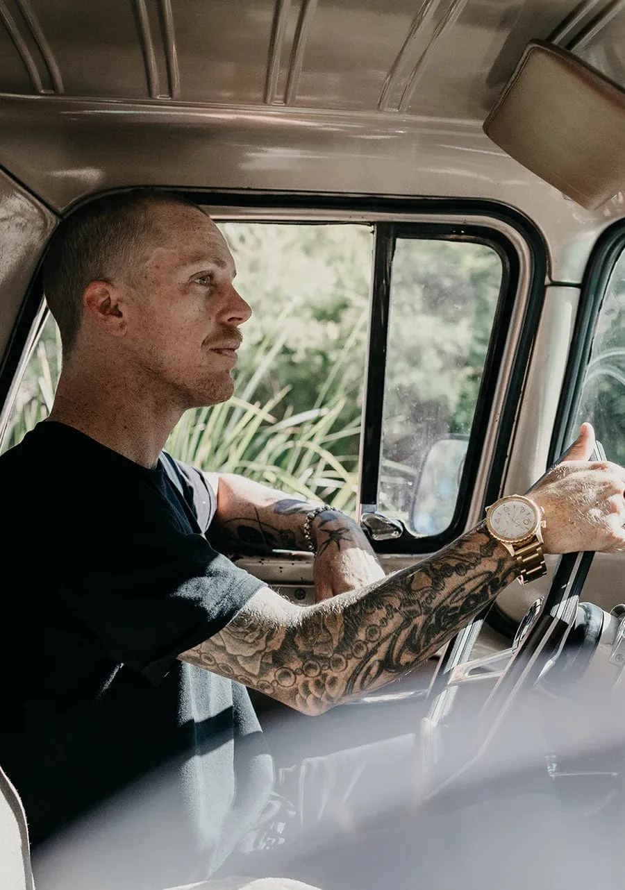 51-30 Chrono Gold/White Watch sold by Neverland product image thumbnail 2