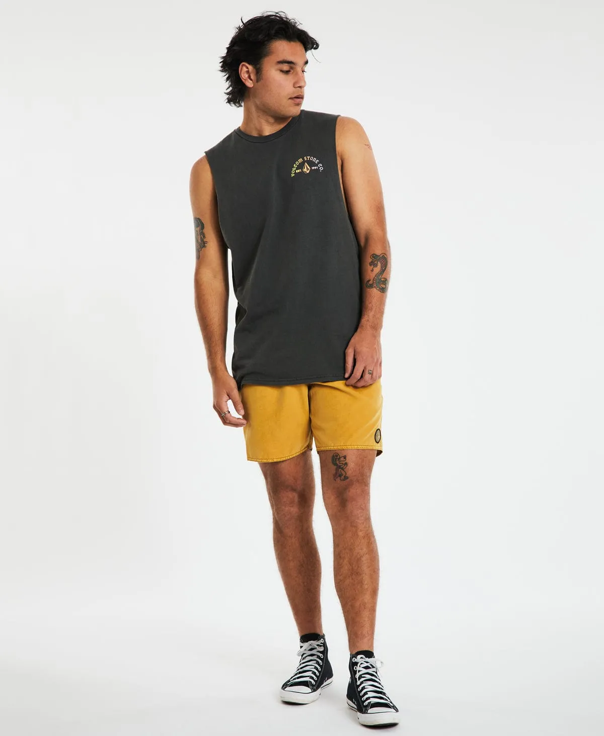 Archer Muscle Tee Black sold by Neverland product image thumbnail 5