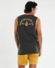 Archer Muscle Tee Black sold by Neverland
