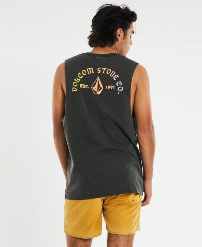 Archer Muscle Tee Black sold by Neverland