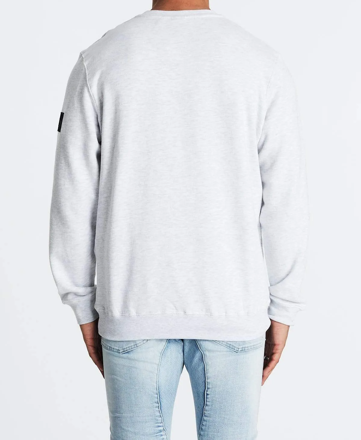 Trails Crew Jumper White Marl sold by Neverland product image thumbnail 2