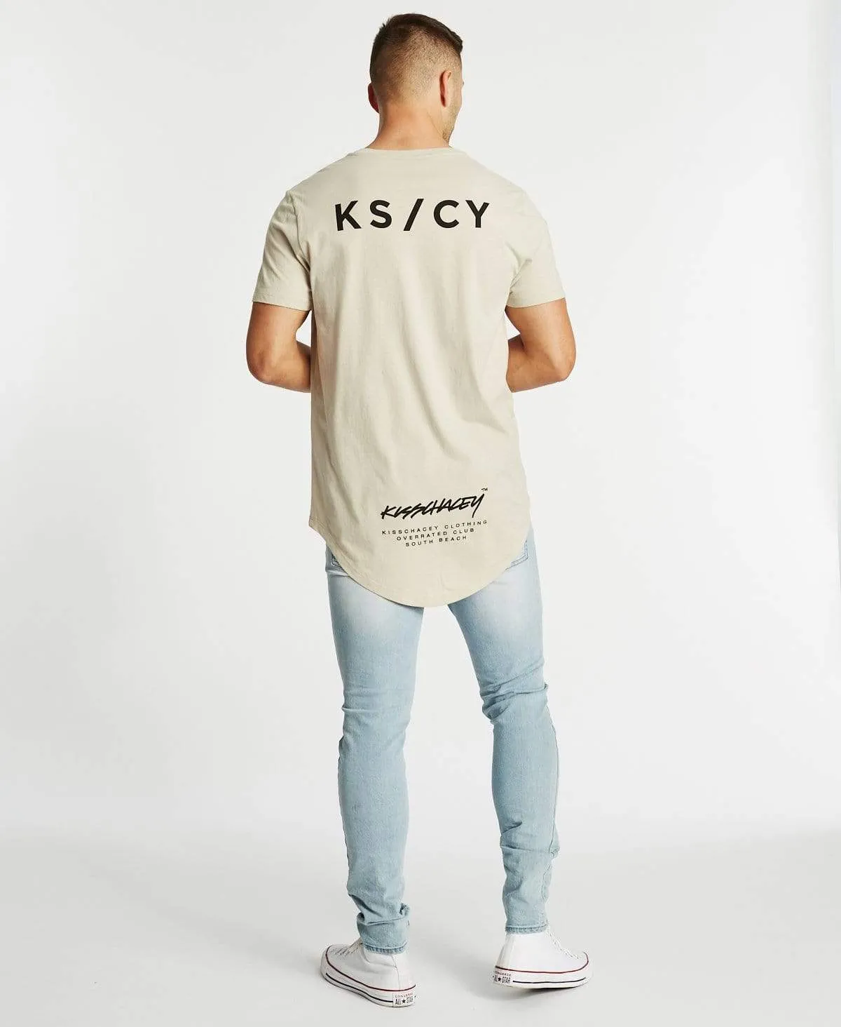 Over Done Baseball T-Shirt Stone sold by Neverland product image thumbnail 4