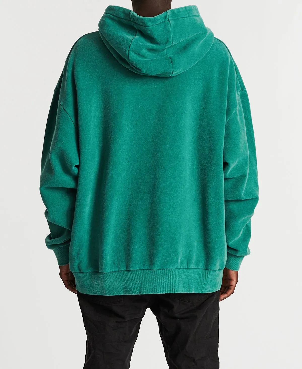 Breezy Relaxed Hoodie Pigment Deep Jungle sold by Neverland product image thumbnail 2