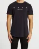 Offshore Dual Curved T-Shirt Jet Black sold by Neverland