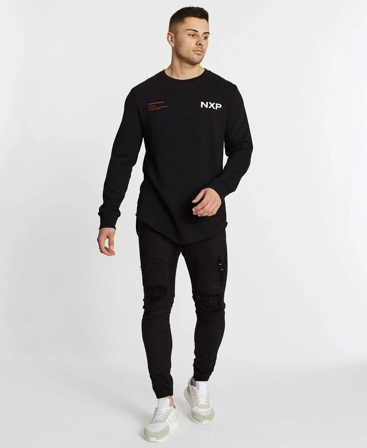 Thunder Struck Dual Curved Jumper Jet Black sold by Neverland product image thumbnail 4