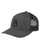 Iconed Trucker Hat Charcoal/Black sold by Neverland