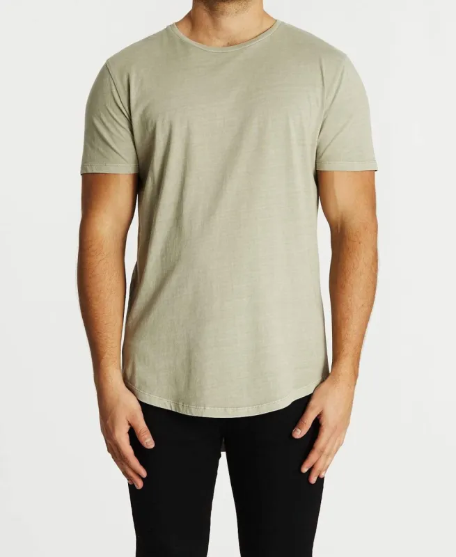 Higher Baseball T-Shirt Pigment Agate Grey sold by Neverland