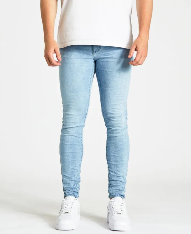 Nevada Super Skinny Fit Jean Fjord Blue sold by Neverland